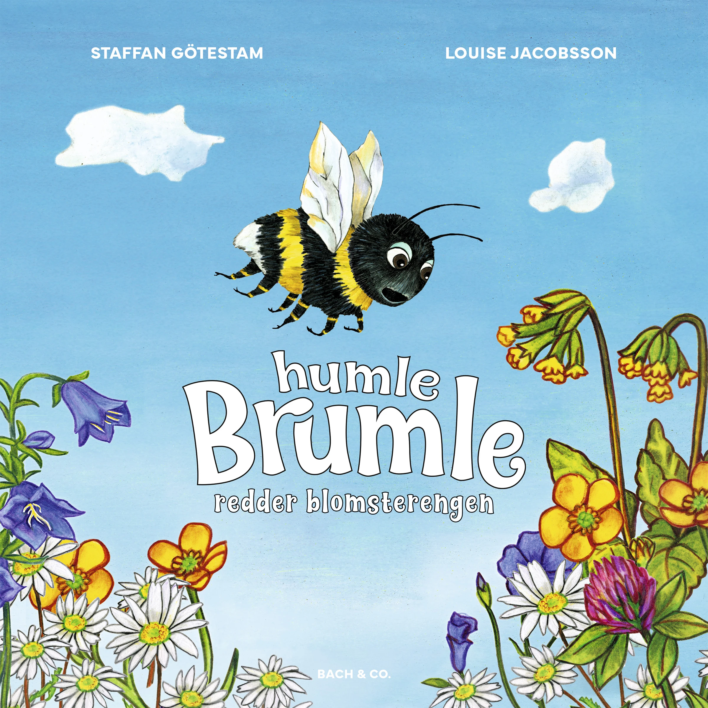 Omslag til Humle Brumle redder blomsterengen