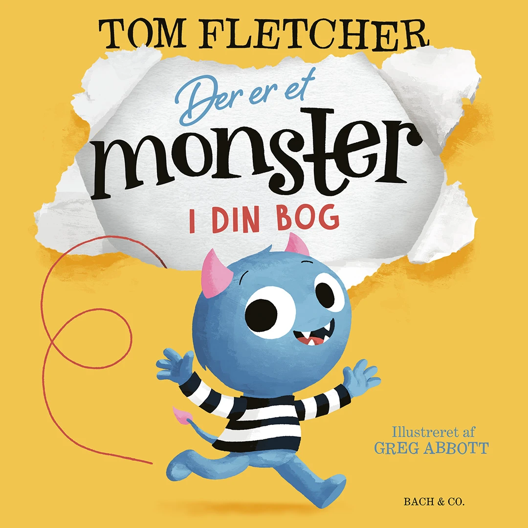 Omslag til Der er et monster i din bog