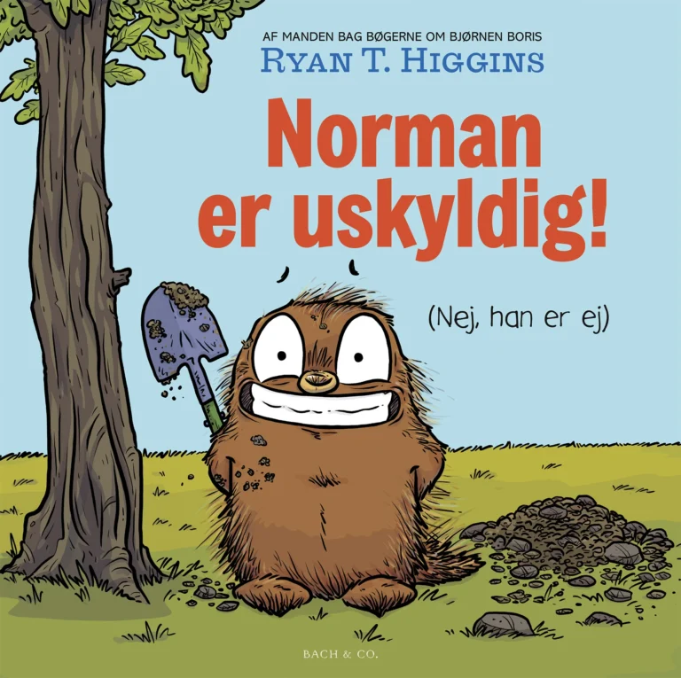 Omslag til Norman er uskyldig! (Nej, han er ej)