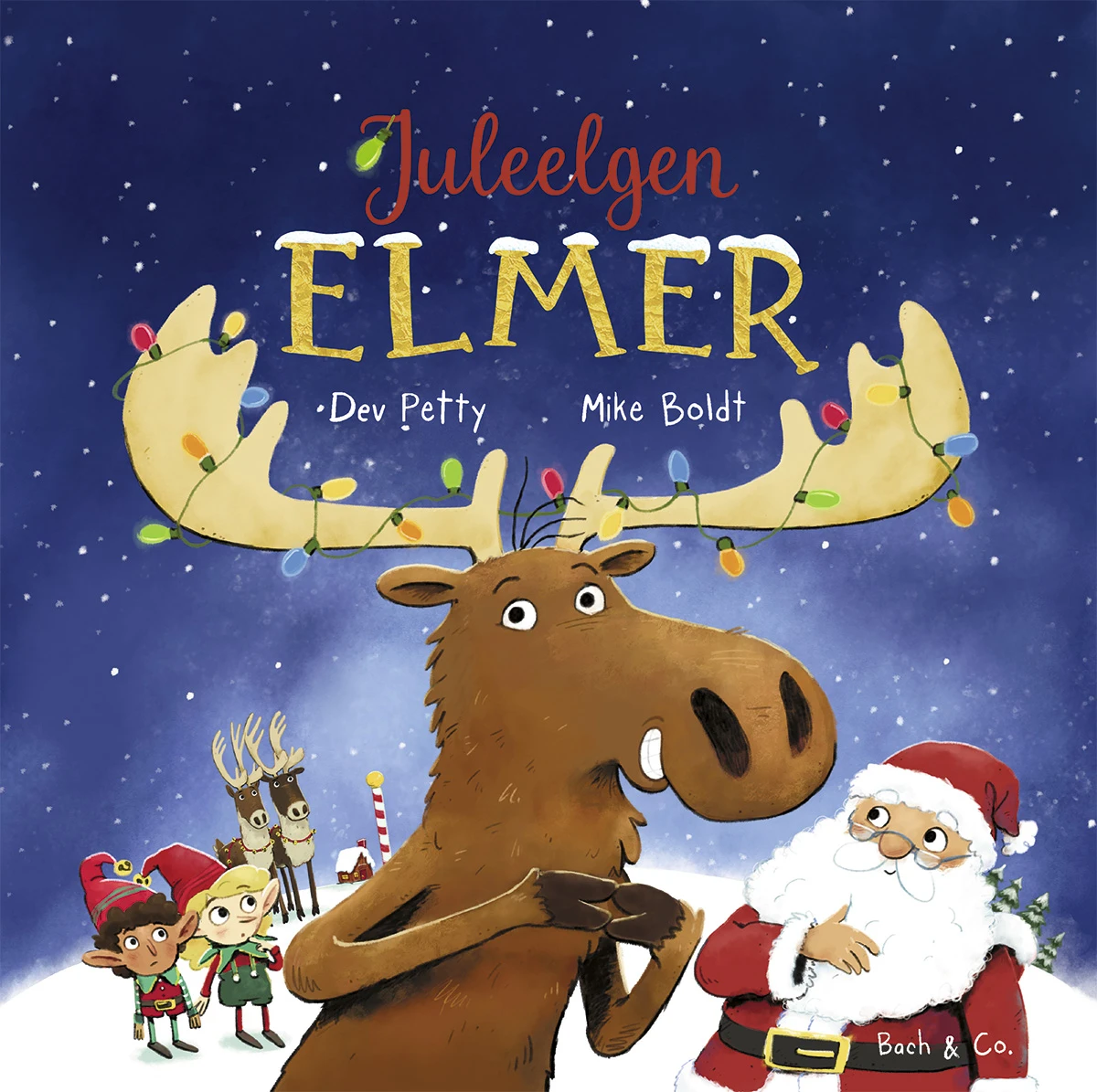 Omslag til Juleelgen Elmer