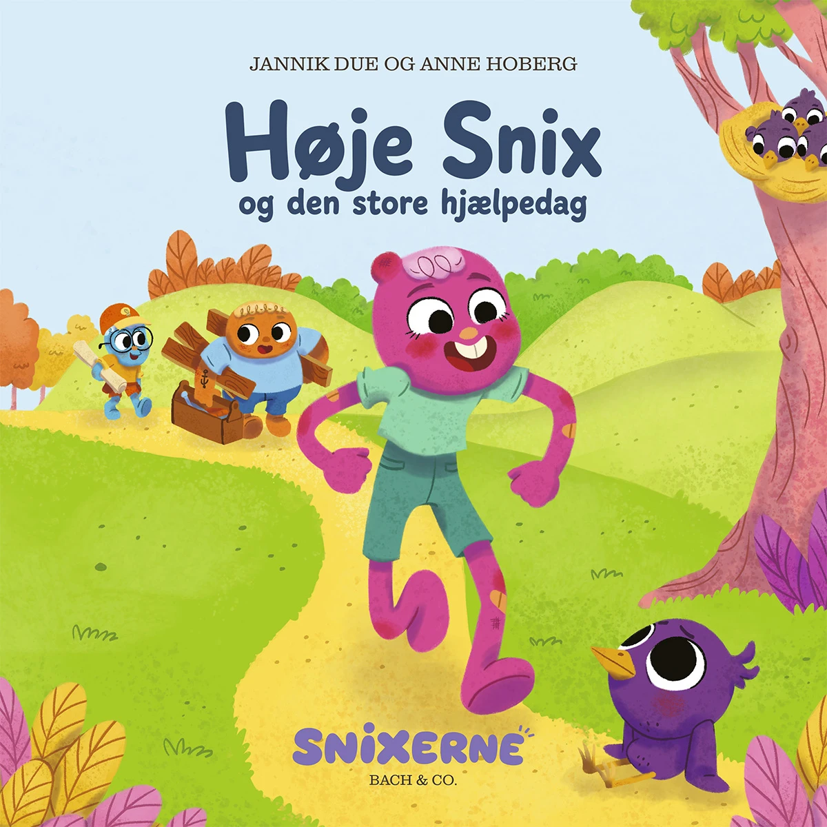 Omslag til Snixerne – Høje Snix og den store hjælpedag