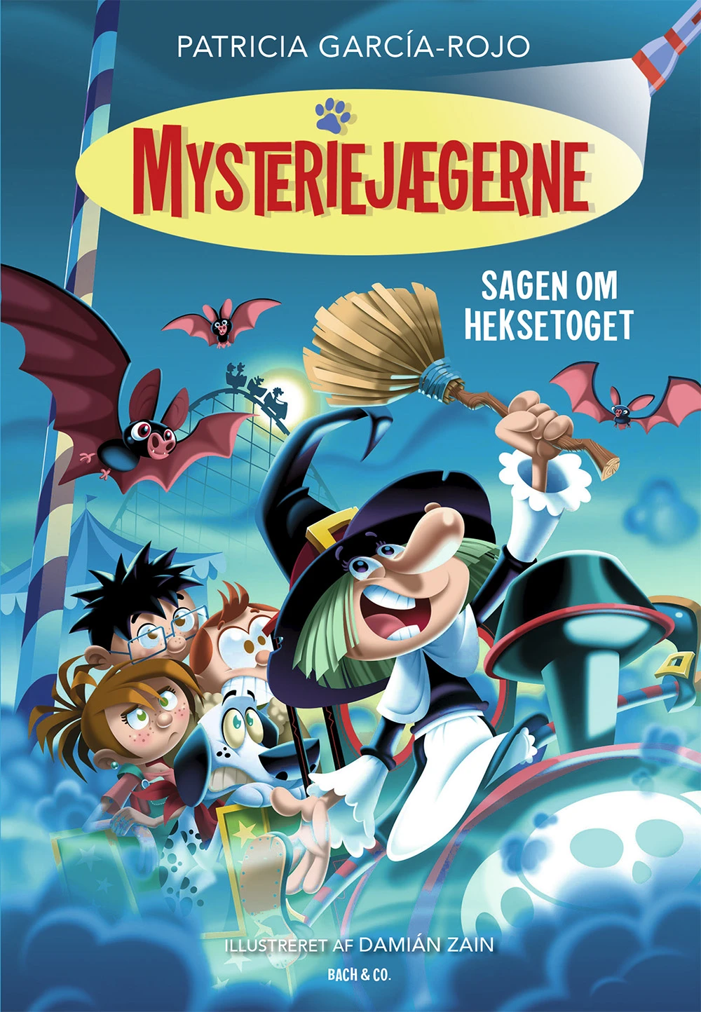 Omslag til Mysteriejægerne (3) – Sagen om heksetoget